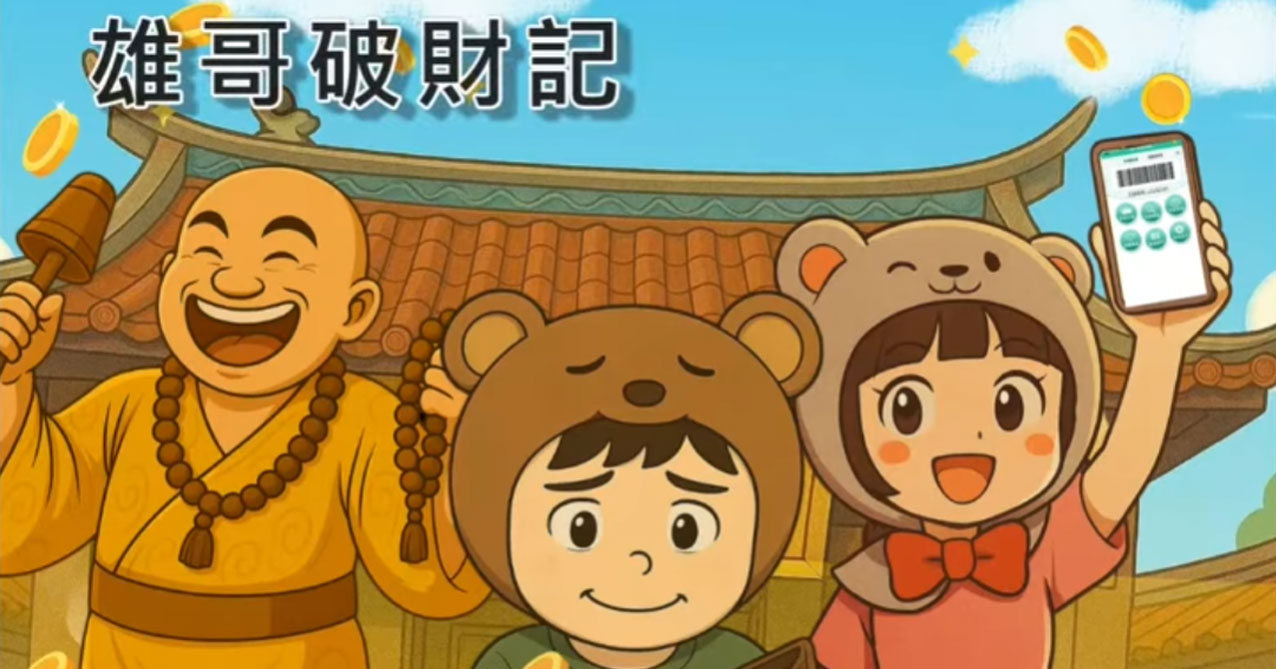 雄哥破財記x雲端發票保平安